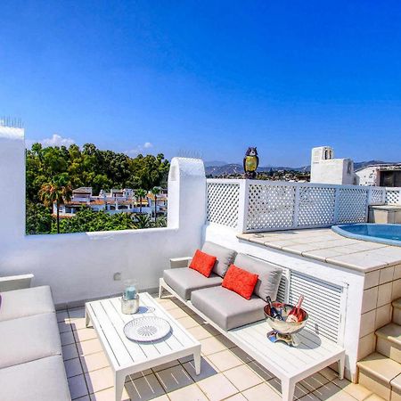 1080 Beachfront Penthouse 3 Floors Jacuzzi 2 Pools Wifi Roof Terrace Марбелья Экстерьер фото
